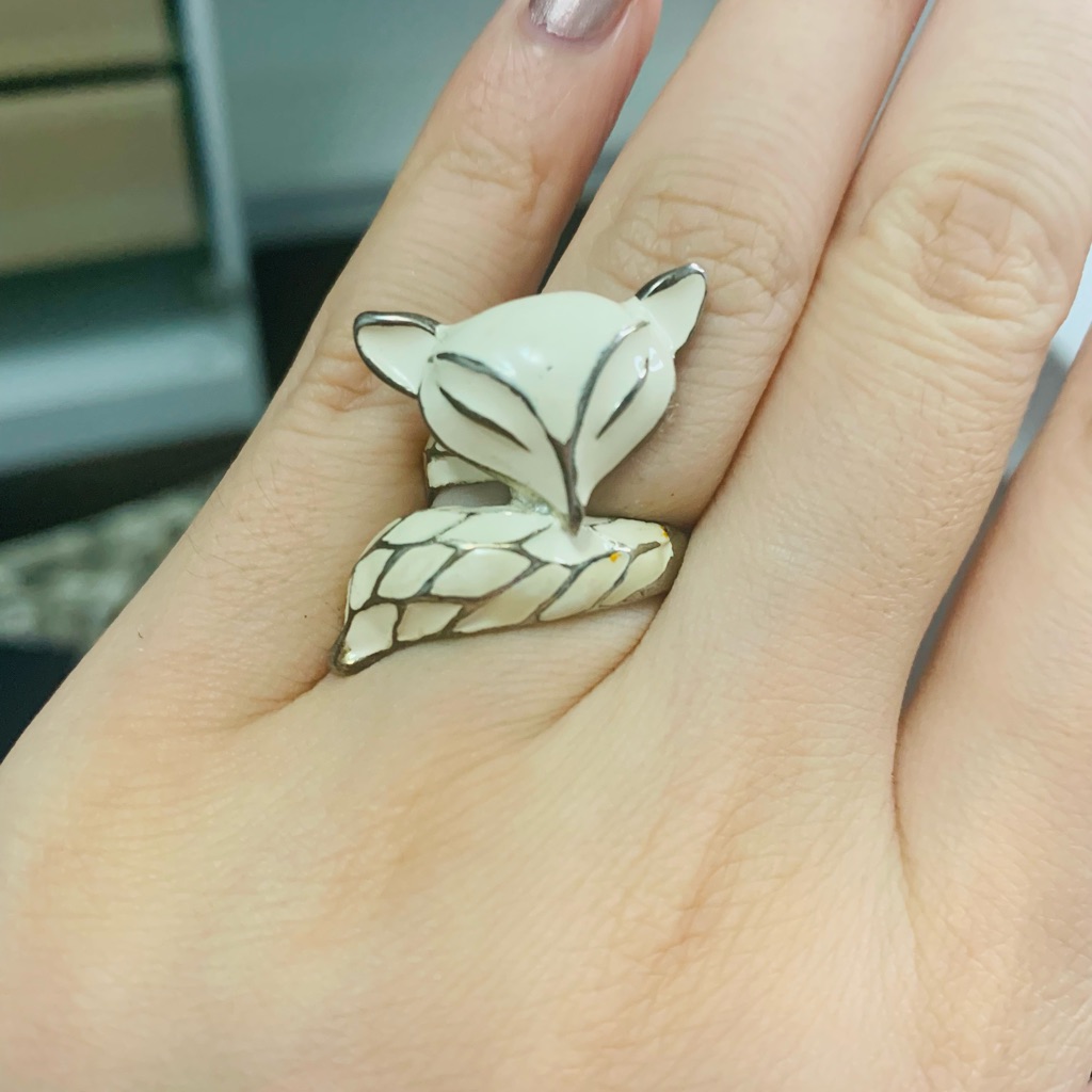 Very Solid Material Ring. Size 6-6.5